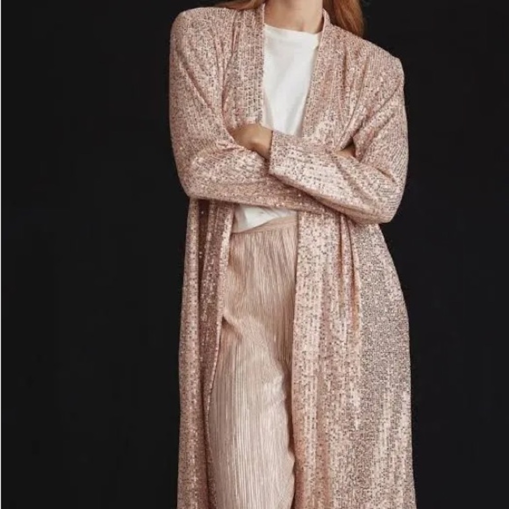 Mare Mare for Anthropologie Sequin Duster